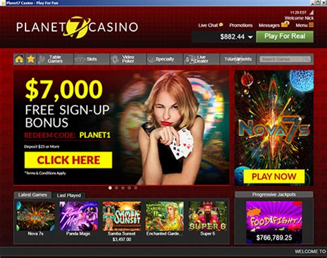  planet 7 casino lobby